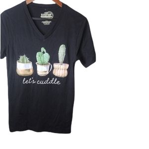 Barefoot Campus S Black Lets Cuddle Cactus Top